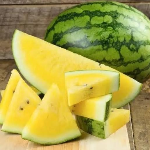 

Murah Buah Semangka Kuning Segar Fresh Biji Perbuah.