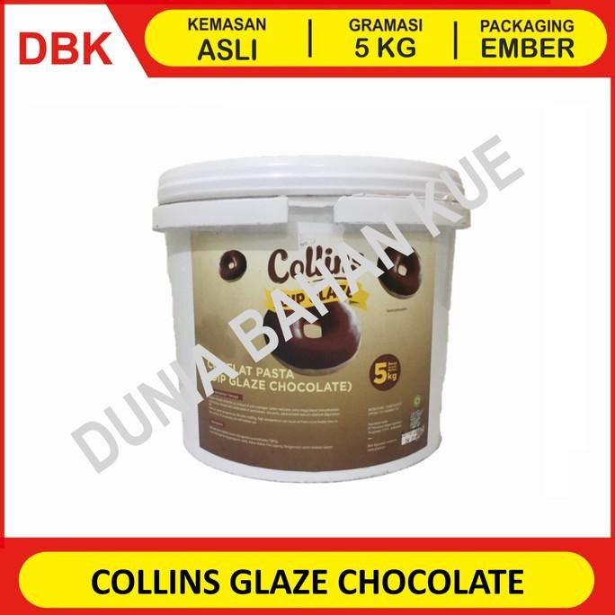 

Murah Collins Dip Glaze 5 Kg - Topping Donat Pisang Nugget - Chocolate