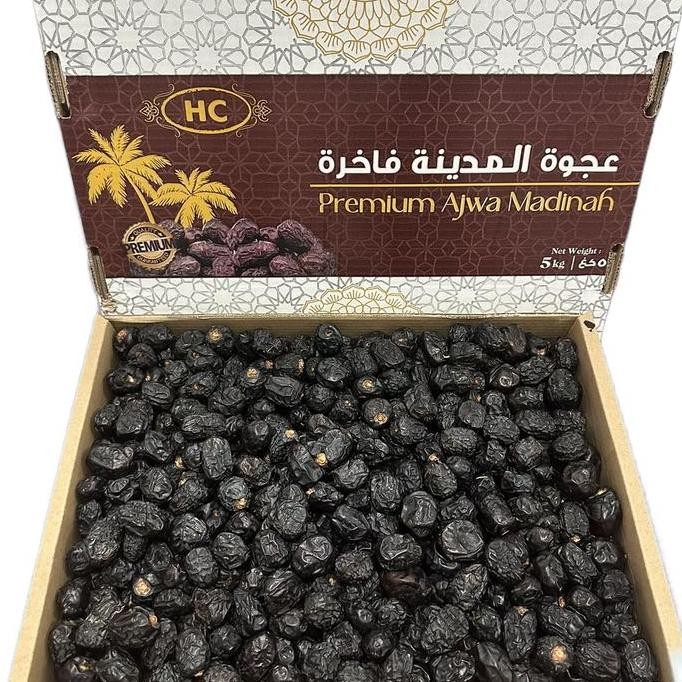 

Promo Kurma Ajwa Al Madina Kemasaan 5Kg Food