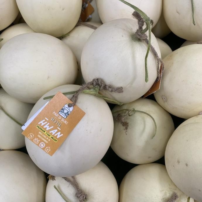 Murah Melon Garing Manis/ Buah Melon Pak D Suki Honey Premium Thai Melon 1Kg