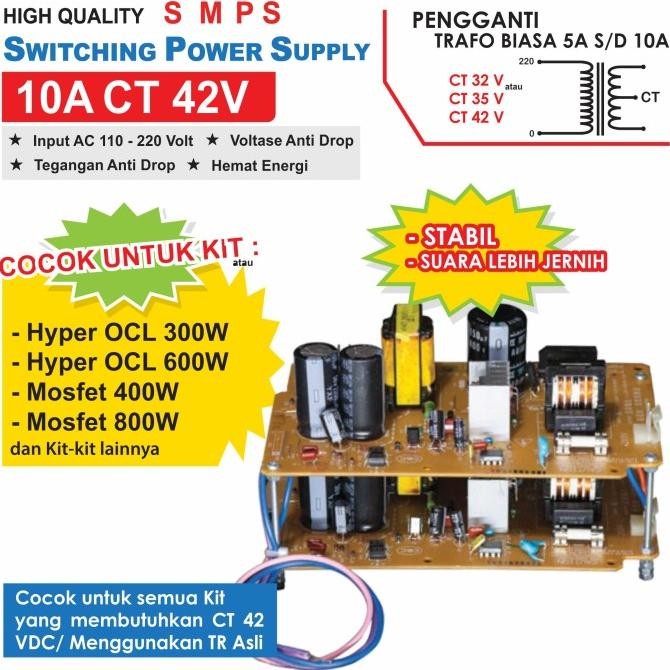 SMPS ADAPTOR 10A 42V SMPS SWITCHING POWER SUPPLY 10 A 42 V [terbaik]