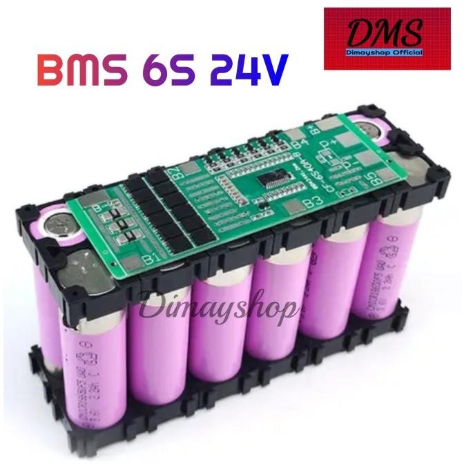 Modul BMS 6S 24V 40A Baterai Lithium 18650 [terbaik]