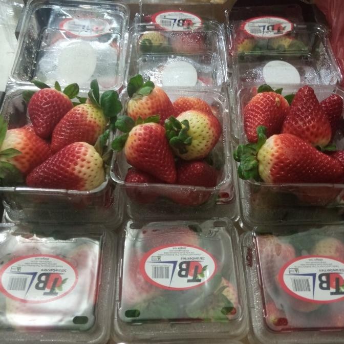 

Sale Paket Bundling Buah Stroberry Australia Import Fresh Per 3 Pack
