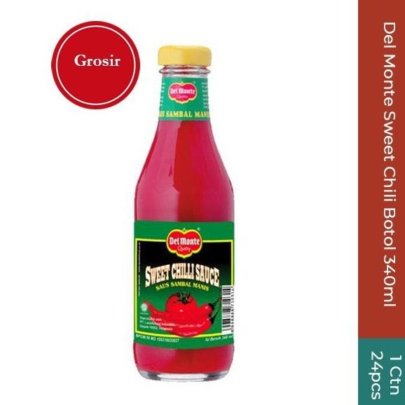 

Murah Del Monte Sweet Chili Botol 340Ml Grosir 1 Ctn 24Pcs