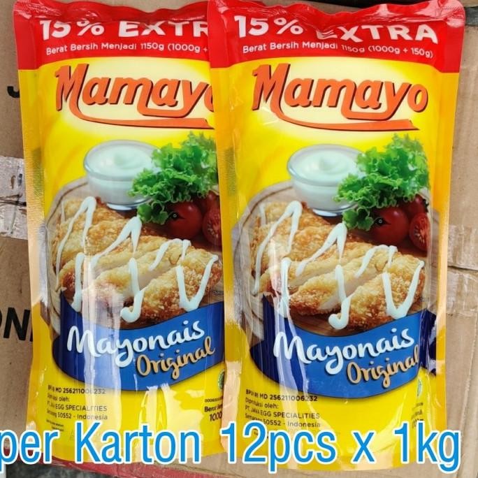 

Grosir Mayonaise Mamayo 1 Kg Mayones Original Cimory Per Karton Isi 12 Gojek