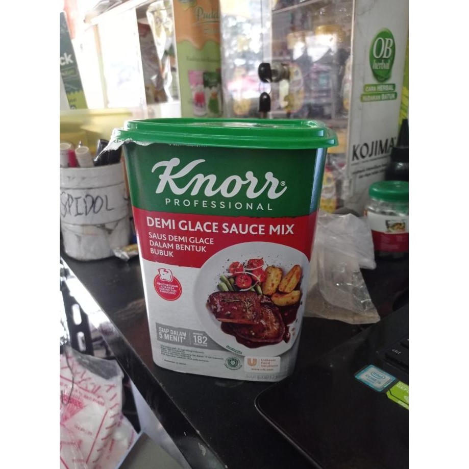 

Grosir Knorr Demi Glace Sauce Mix 1 Kg Saus Steak
