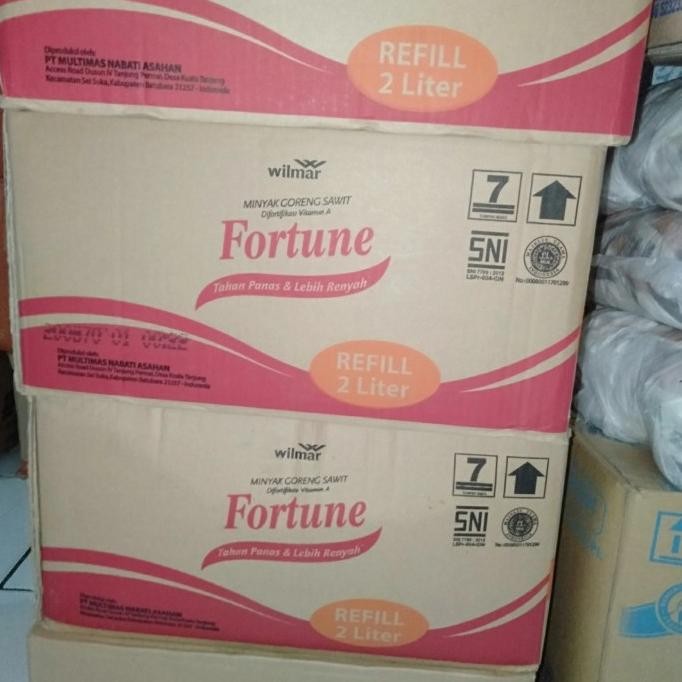 

Sale Minyak Goreng Fortune 2L1 Dus (Isi 6 Pouch)