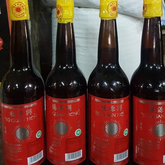 

Promo 1 Dus Isi 12 Botol Minyak Wijen Matahari Yo Guan Heng Botol 620 Ml