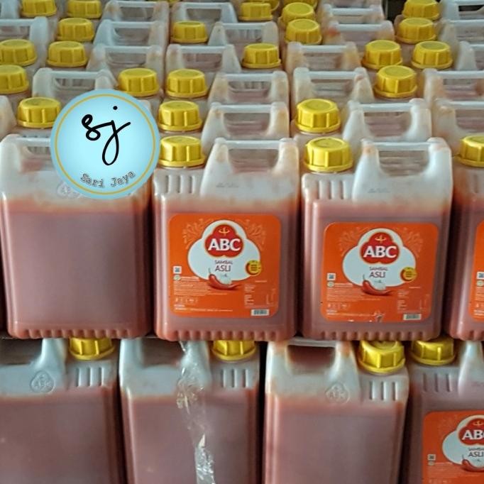 

Grosir Saus Sambal Asli Abc 5,5 Kg Jerigen