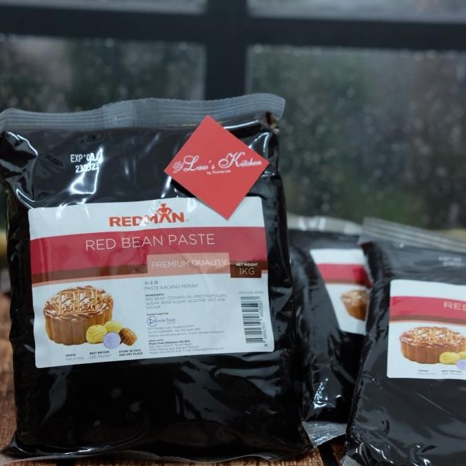 

Sale Isian Mooncake Redman Blacksesame,Durian, Redbean,Pandan,Lotus,Tauyung