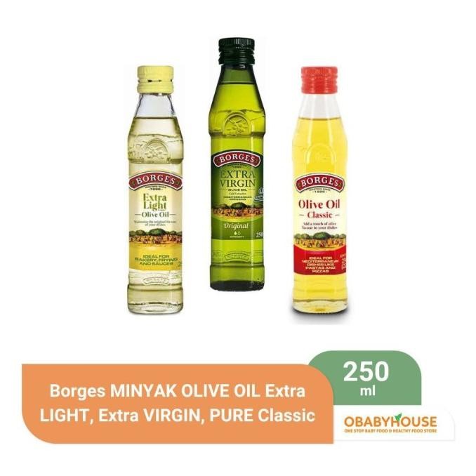

Promo Borges Minyak Oliveoil Extra Light Extra Virgin Pure Classic 250 Ml