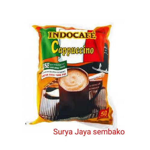

Sale Promo Minggu Ini Indocafe Cappucino Isi 50 Sachet / 1Pack |Ready Stock
