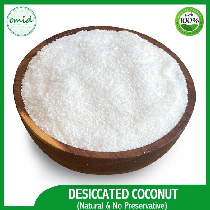 

Murah Desiccated Coconut (Tepung Kelapa / Halus / Cacah / Parut) 1Kg
