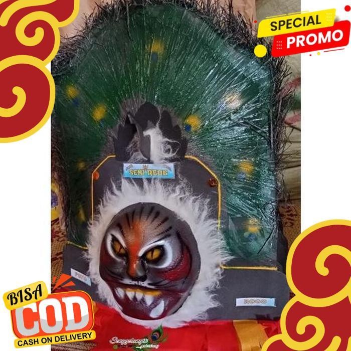 DISKON "TOPENG REOG PONOROGO ASLI: REOG MINI ANAK DARI BAHAN SPON