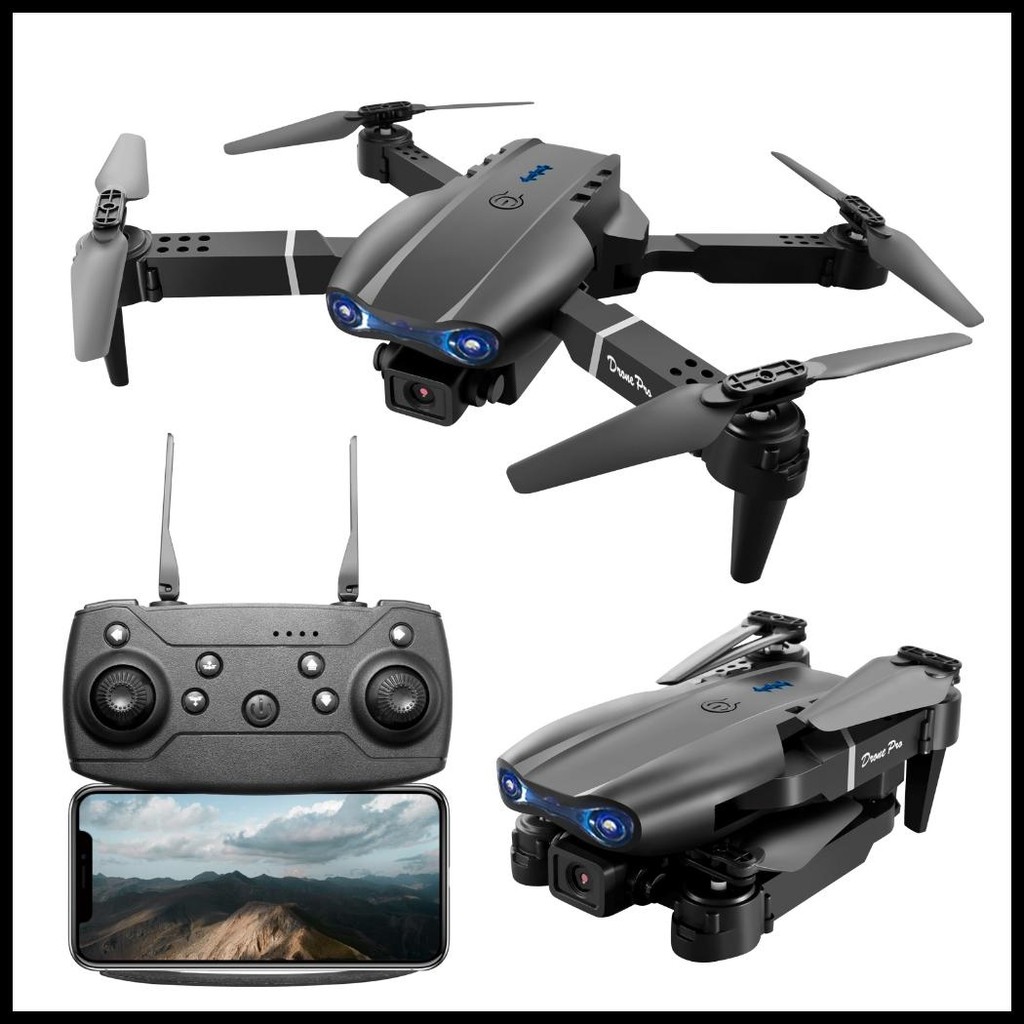 KUBABY DRONE DENGAN DUAL KAMERA HD DRONE WIFI FPV KAMERA DRONE 4K KAMERA HD POSISI VISUAL