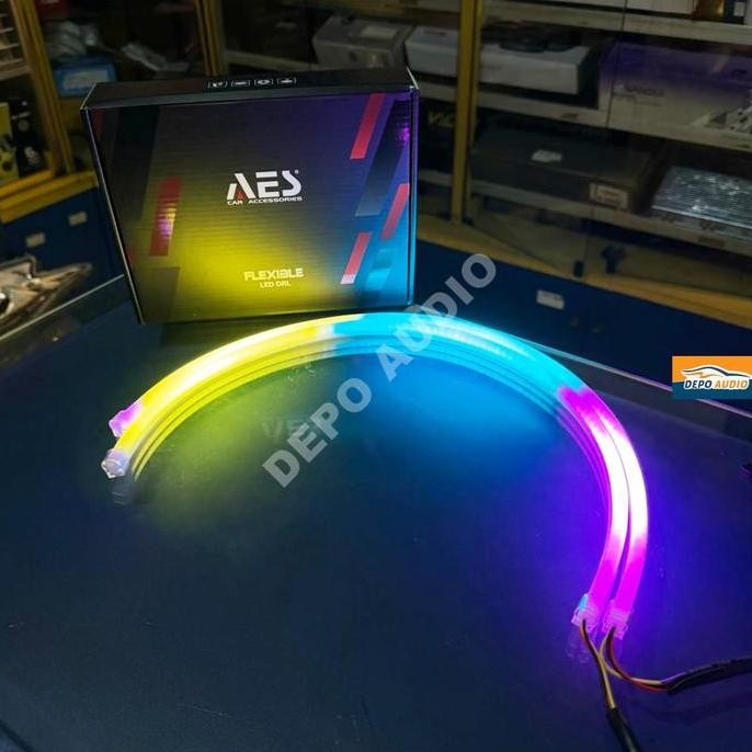 New DRL RGB AES SOFTLED 60 CM DAY RUNNING LIGHT AES DRL MATRIX