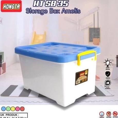 Container Box Hongta SB 35 Liter /Tempat Penyimpanan Hongta 35 liter