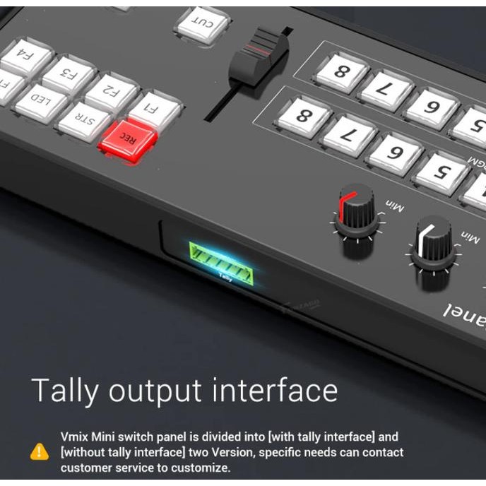 Murah TYST VIDEO vMix Panel Controller support vMix OBS (Tally Version) Non COD