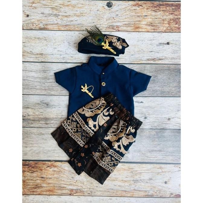 MURAH KAMEN UDENG SONGKET & SAFARI KOLEKSI HITAM| PAKAIAN ADAT BALI ANAK