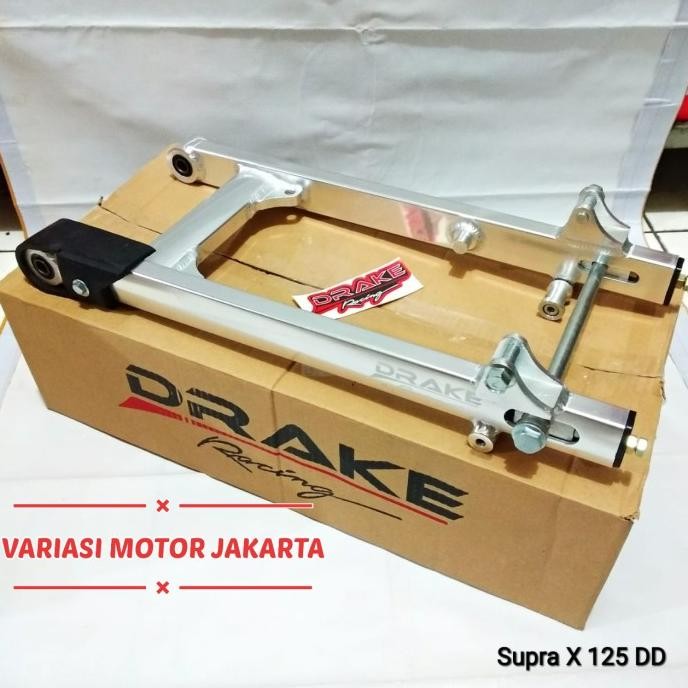 // Swing Arm Drake Racing Supra X 125 Double Disc //