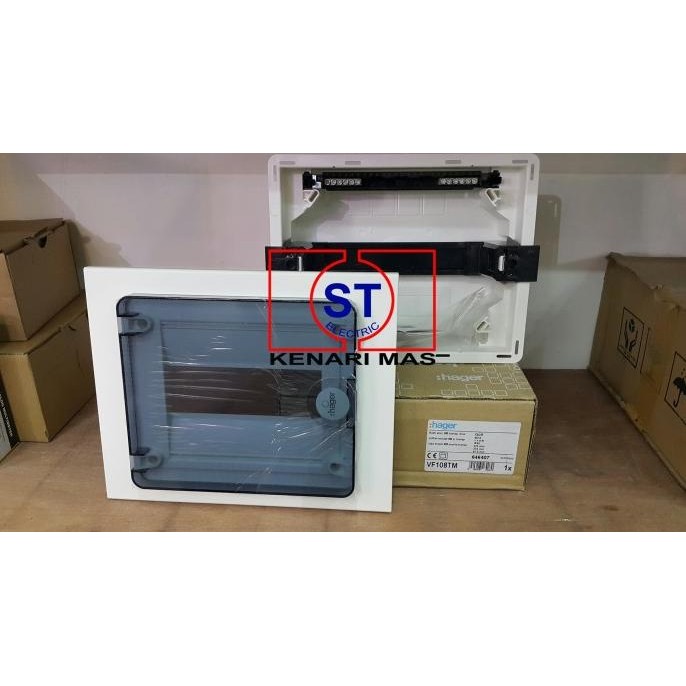 Miliki Box Mcb / Box Sikring / Box Sekring Hager Vf 108 Tm Inbow / Vf108Tm