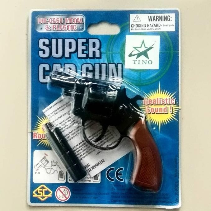 TERSEDIA Mainan Pistol Peluru Dompis/Doblis Bahan Metal