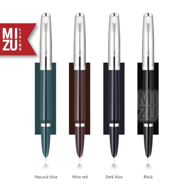 

JINHAO 85 86 Inspired By Parker 51 Fountain Pen Hooded Nib Retro by Radhiant official
