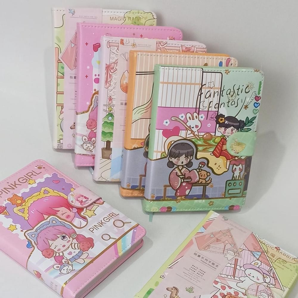 

Ik69 Hd Notebook A5 Magnet Cover Empuk Soft Touch/Buku Tulis Anak/Buku Catatan