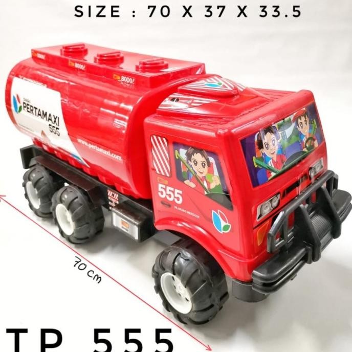 TERSEDIA SG TOYS TP555 Mainan Mobil Dorong Truk Tangki BBM Pertamina Pertamaxi