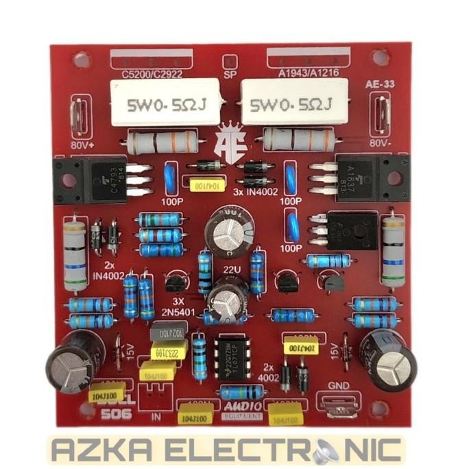 Kit Driver Power Amplifier Socl 506 Mono Original
