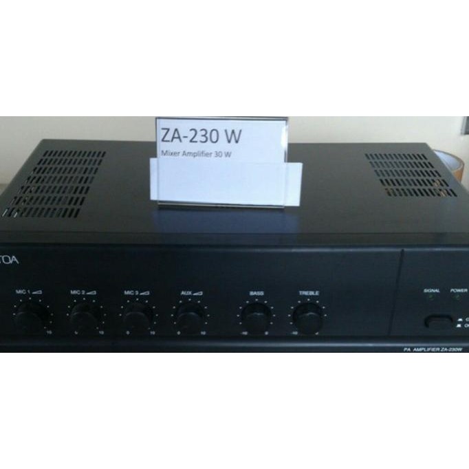 Amplifier Toa Za-230W Masjid Musholla Original