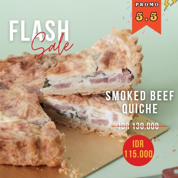 

Quiche Smooked Beef / Pie / Hampers / Kue Ulangtahun