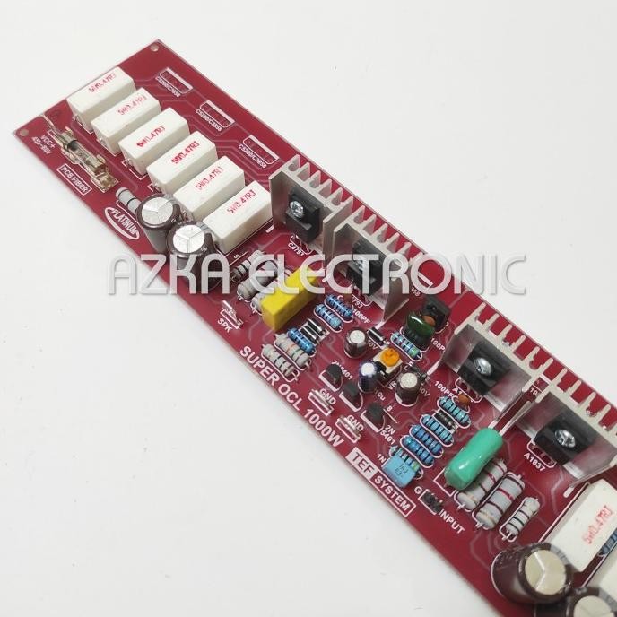 Kit Driver Power Amplifier Socl Super Ocl Mono 1000 Watt Dms 399 Original