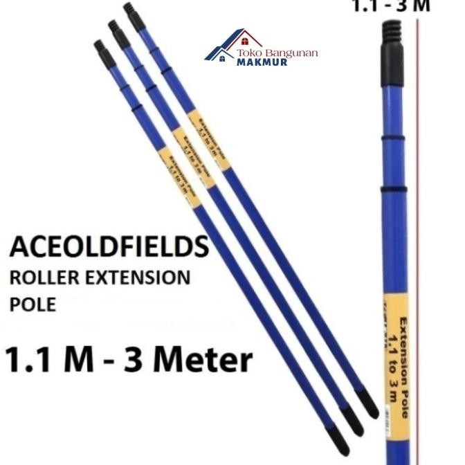 Extension Pole Ace Oldfields / Tongkat Pemanjang Rol Cat Co