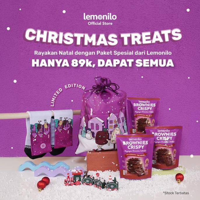 

Grosir Lemonilo Paket Hampers Natal Brownies Crispy Chocochips Christmas