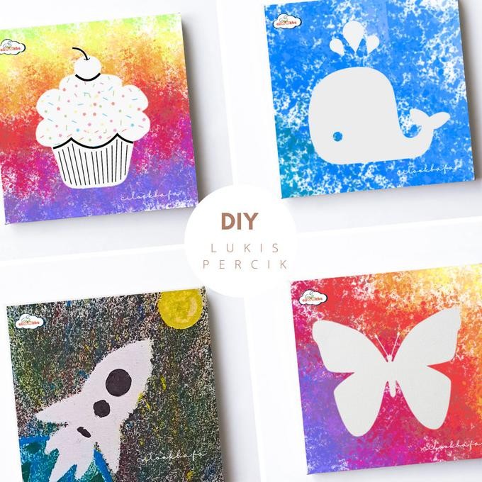 

Canvas Painting Kit For Kids - Paket Melukis Kanvas Untuk Anak by Radhiant official