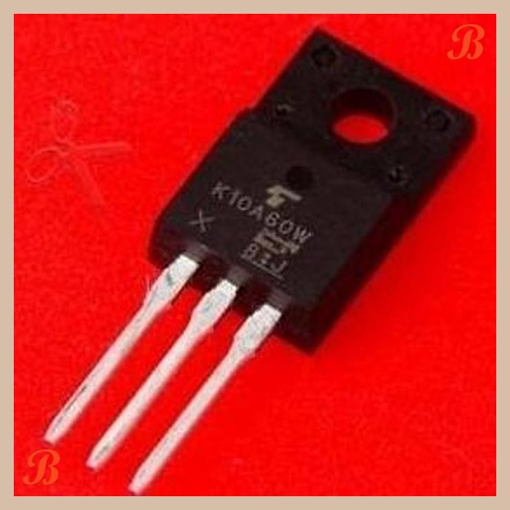 [SRE] K10A60W TK10A60W 10A60W K10A60 Mosfet N-Ch Toshiba 10A 600V To-220f