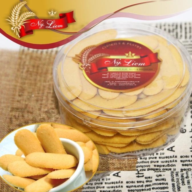 

Promo Lidah Kucing Original Kue Kering Ala Ny. Liem 1 Toples