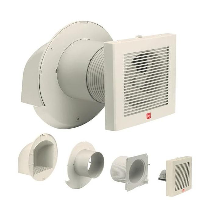 ready Hexos Exhaust Fan Dinding 6 inch Kamar Mandi KDK 15EGKA