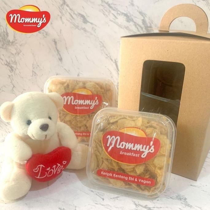 

Grosir Valentine Gift Hampers Mommys Keripik Kentang Mede Ebi N Vegan