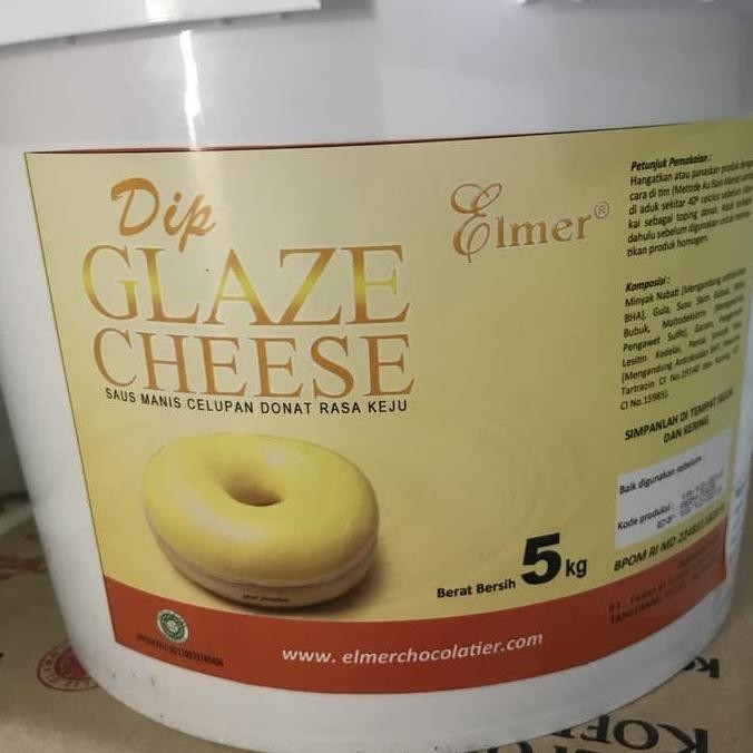 

TERSEDIA Elmer Dip Glaze - Topping Donat Cheese / Keju 5kg GOSEND ONLY