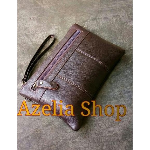 Tas tangan kulit /hand bag/dompet kulit/dompet tangan kulit sapi asli garut bermutu