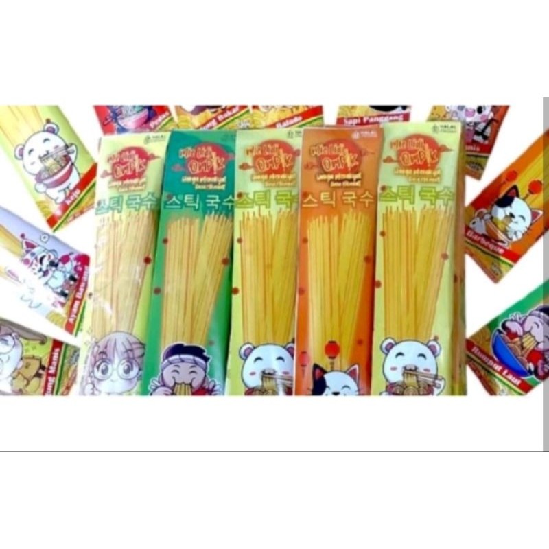 

Mie Lidi OmPik 1PCS KEMASAN KARAKTER Berhadiah uang tunai dalam kemasan bila beruntung