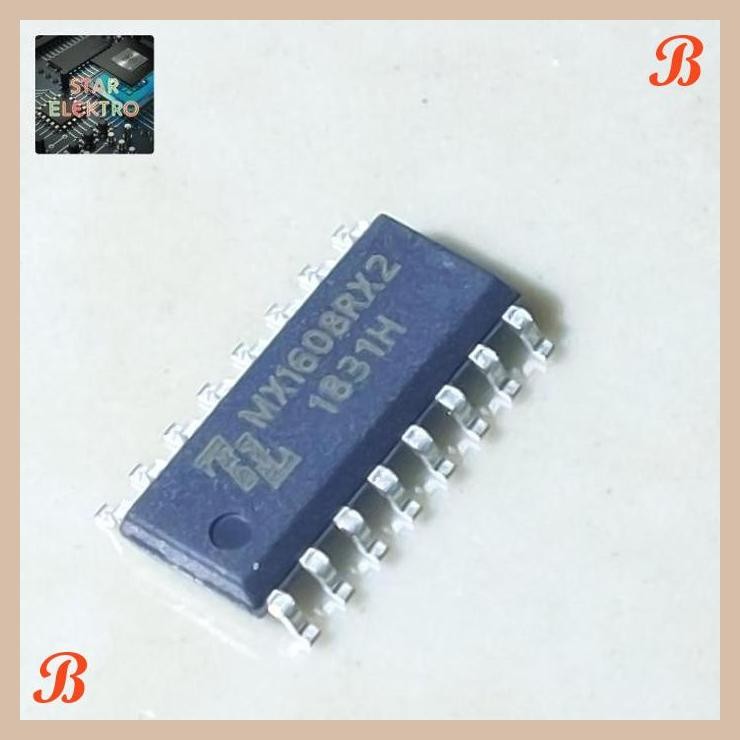 [SRE] MX1608RX2 Sop-16 SMD MX1608 RX2 IC MX 1608 1608RX2 Motor Driver RC Car Mobil Remot MX1608R Rem