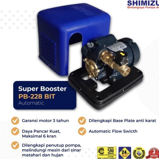 Sale Pompa Air Shimizu Pb 228 Bit / Pompa Shimizu Super Booster Pb 228 Bit