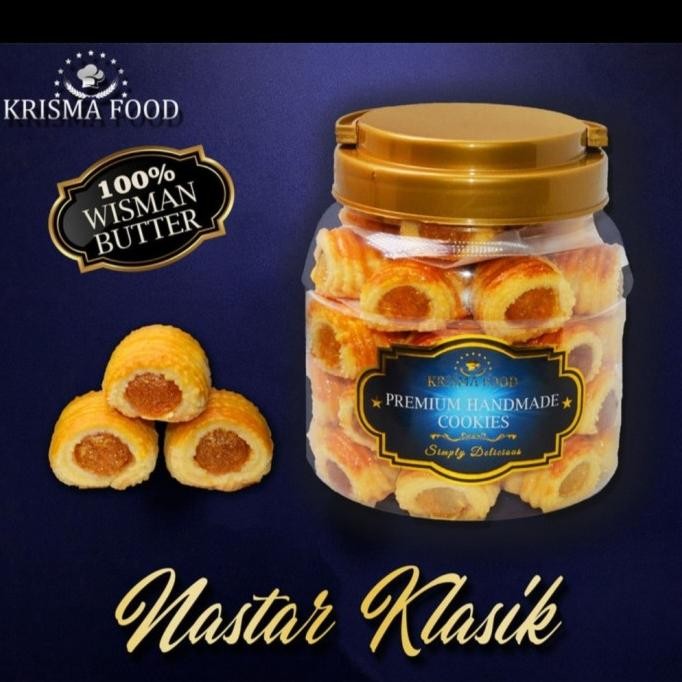 

Promo Klasik Nastar / Krisma Food Nastar / Kue Kering Nastar