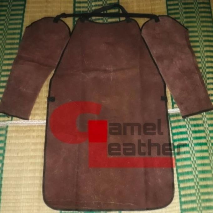 Baru apron las welding celemek / apron las kulit / apron las set