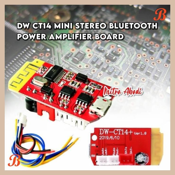 [MRA] DW-CT14 Mini Stereo Bluetooth Power Amplifier Board