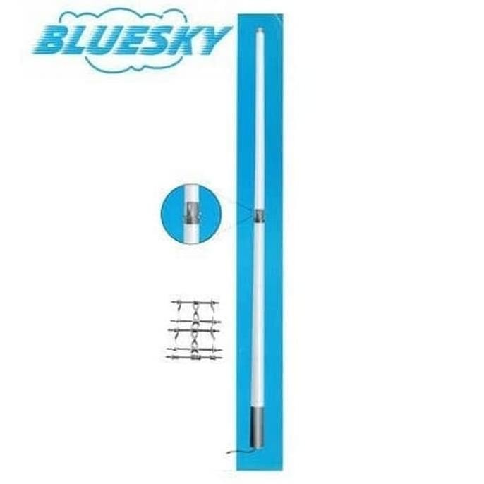 Murah Bluesky Antena Repeater UHF 350-470 14.15Dbi Omni Fiber Blue Sky ORI Non COD