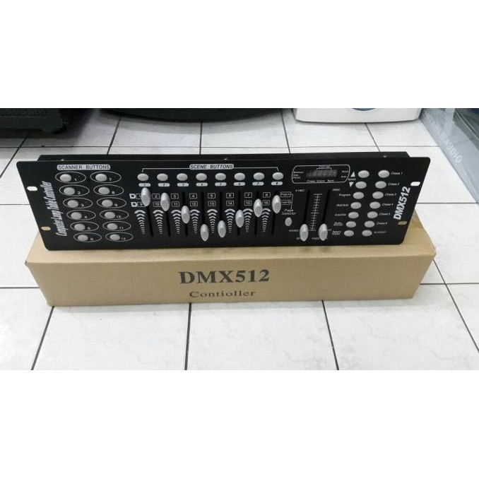 Baru Mixer DMX512 / 192 controller ( mixer lampu parled )
